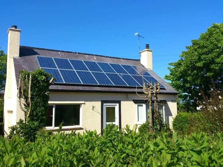 Solar panels installed by RHIAES