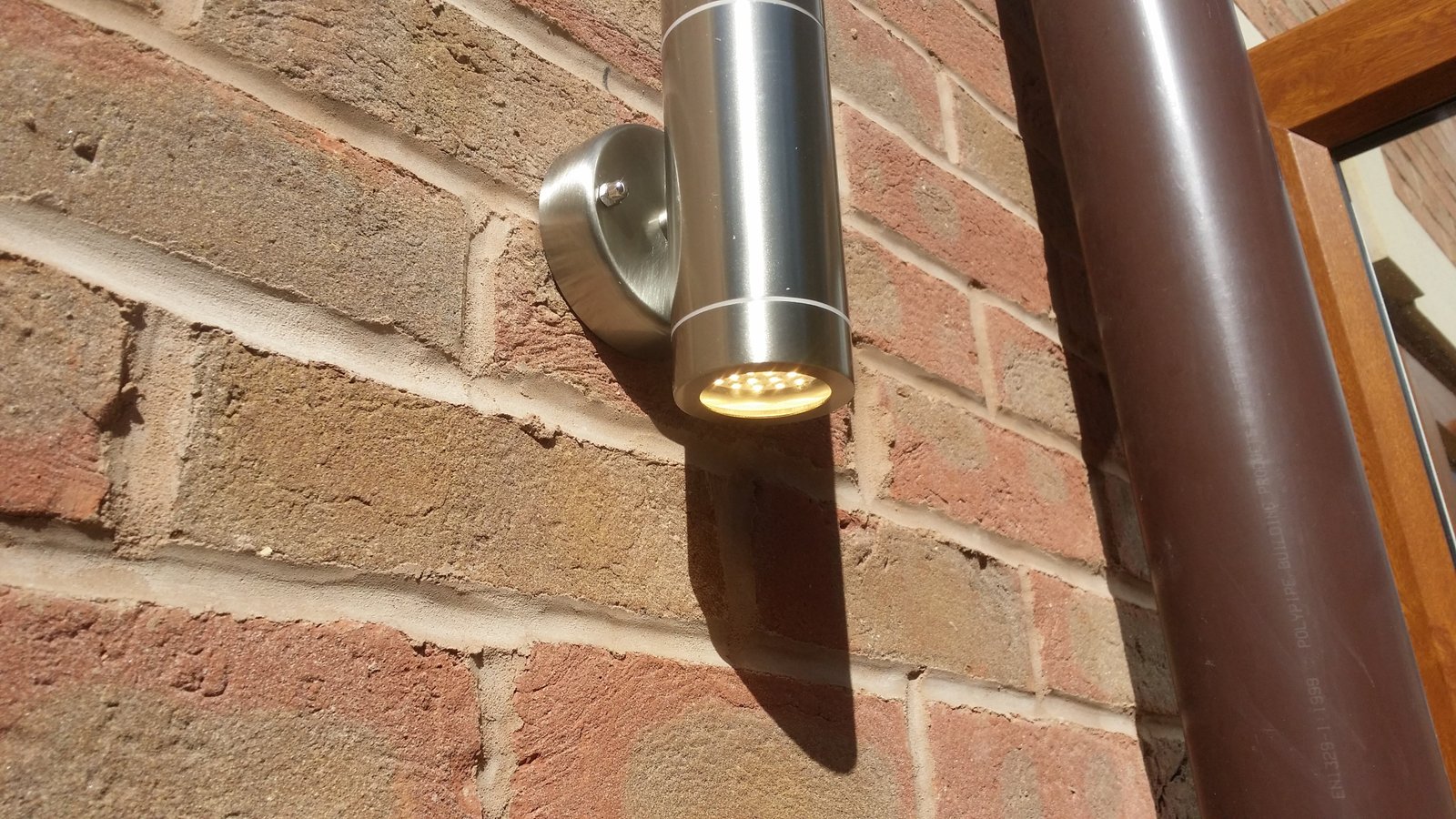 Work completed by RHIAES on a outdoor light