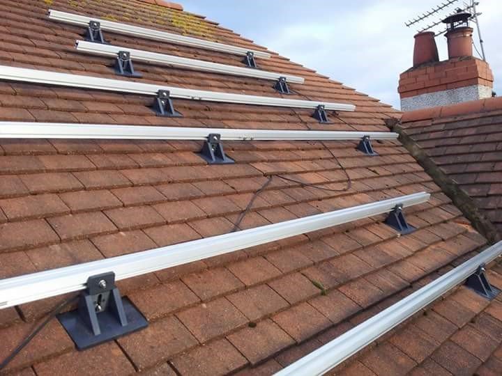 Solar panels installed by Rainhill Home Improvement and Energy Services